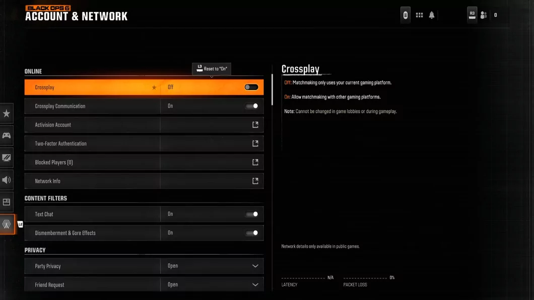 Discovered | Is It Possible To Disable Cross-Play In Black Ops 6 